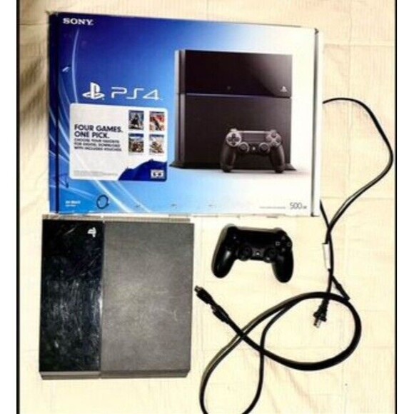 SONY - 【未開封】PlayStation4 jet black 500GB Sony PlayStation 4 Jet Black 500GB (CUH-2000AB01) In Box